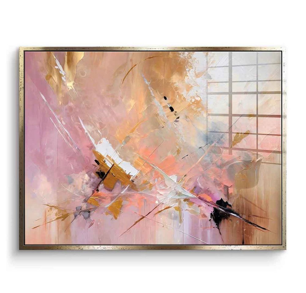 DOTCOMCANVAS® Acrylglasbild Soft Edges of Memory - Acrylglas, Acrylglasbild soft edges of memory abstrakt Kunstdruck Wandbild von DOTCOMCANVAS®