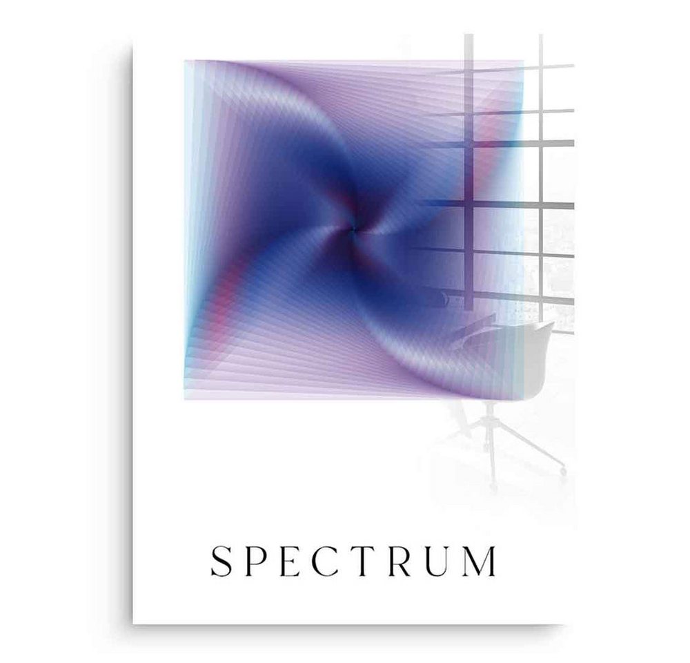DOTCOMCANVAS® Acrylglasbild Spectrum 2 - Acrylglas, Acrylglasbild Spectrum 2 Wandbild Kunstdruck von DOTCOMCANVAS®