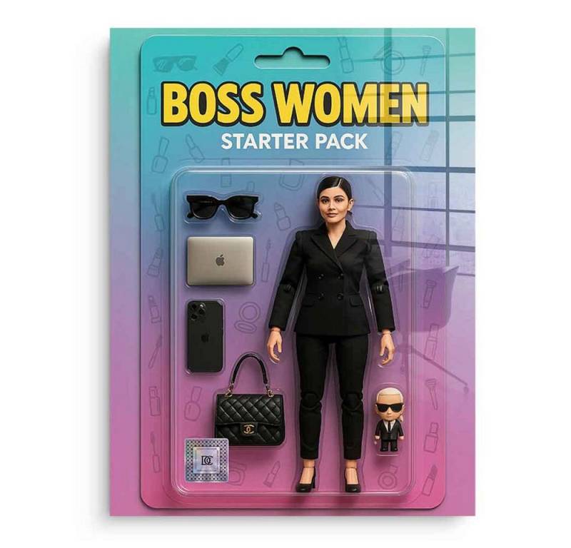 DOTCOMCANVAS® Acrylglasbild Starter Pack BOSS WOMEN - Acrylglas, Acrylglasbild Starter Pack BOSS WOMEN Kunstdruck Wandbild von DOTCOMCANVAS®