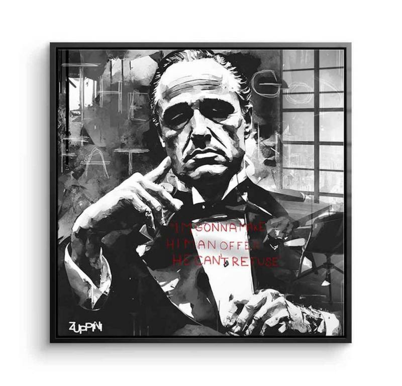 DOTCOMCANVAS® Acrylglasbild The Godfather 2.0 - Acrylglas, Acrylglasbild The Godfather 2.0 Wandbild Kunstdruck von DOTCOMCANVAS®