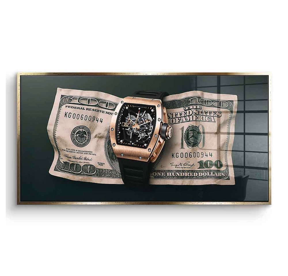 DOTCOMCANVAS® Acrylglasbild Time to Action - Acrylglas, Acrylglasbild Time to Action Wandbild Kunstdruck von DOTCOMCANVAS®