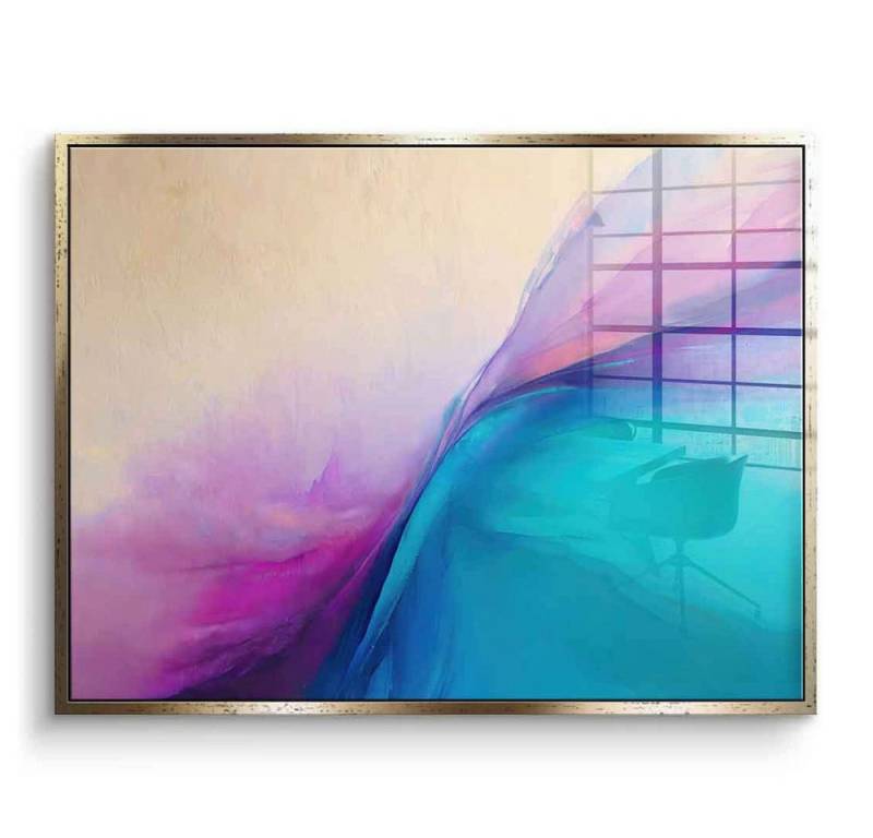 DOTCOMCANVAS® Acrylglasbild Transcendent Currents - Acrylglas, Acrylglasbild transcendent currents abstrakt Kunstdruck Wandbild von DOTCOMCANVAS®