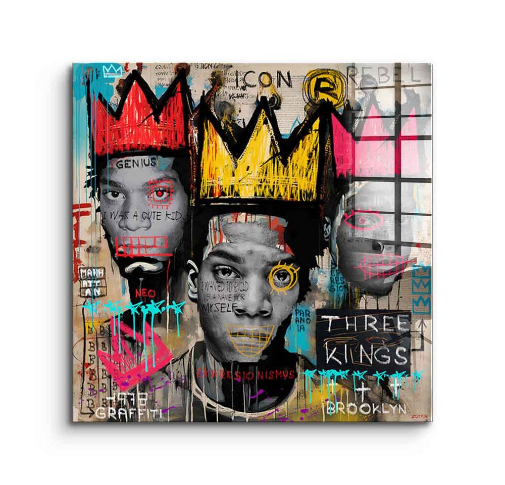 DOTCOMCANVAS® Acrylglasbild Tree Kings - Acrylglas, Acrylglasbild Tree Kings Wandbild Kunstdruck von DOTCOMCANVAS®