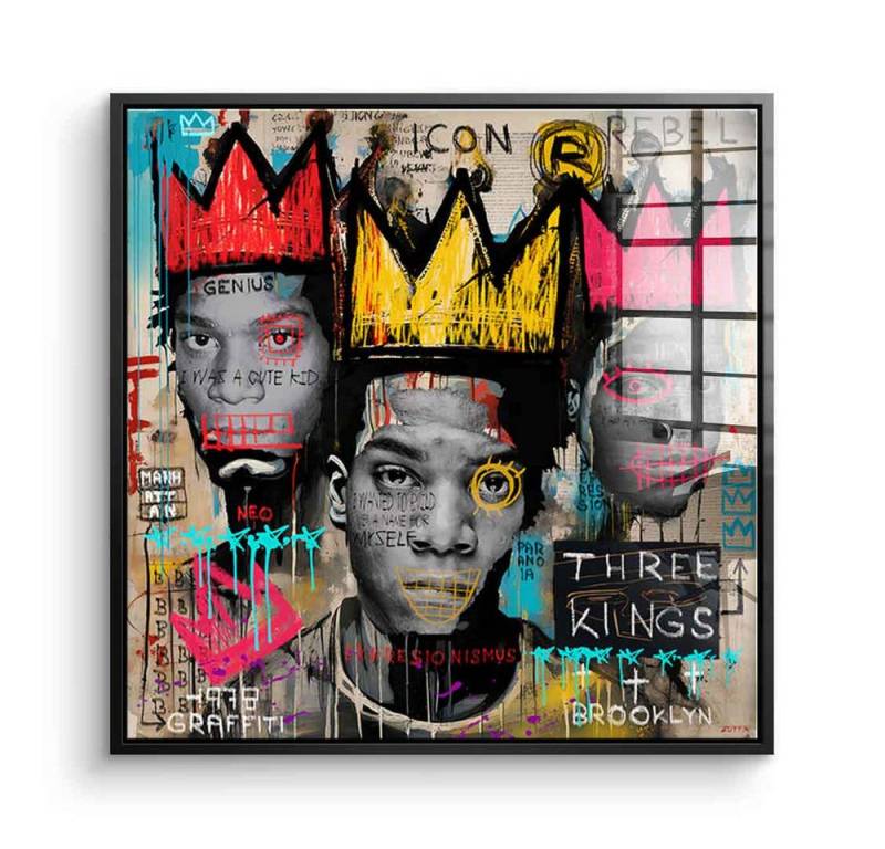 DOTCOMCANVAS® Acrylglasbild Tree Kings - Acrylglas, Acrylglasbild Tree Kings Wandbild Kunstdruck von DOTCOMCANVAS®