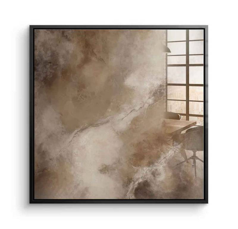 DOTCOMCANVAS® Acrylglasbild Velvet Smoke - Acrylglas, Acrylglasbild velvet smoke abstrakt Kunstdruck Wandbild von DOTCOMCANVAS®