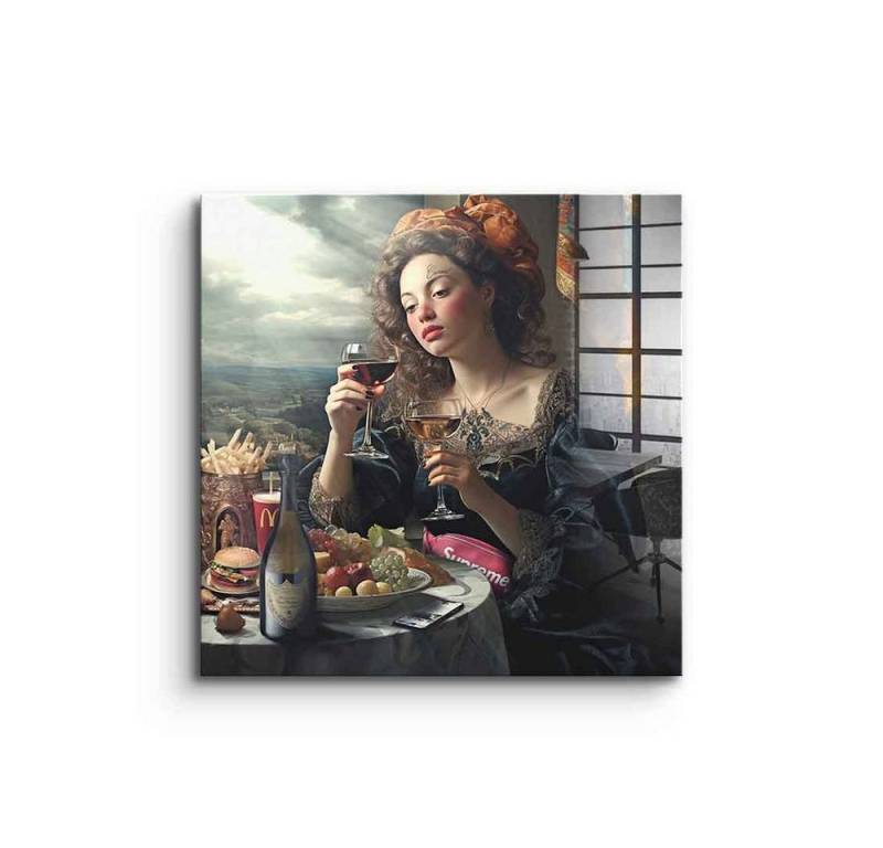 DOTCOMCANVAS® Acrylglasbild Alone - Acrylglas, Acrylglasbild Alone Gemälde Wandbild Kunstdruck von DOTCOMCANVAS®
