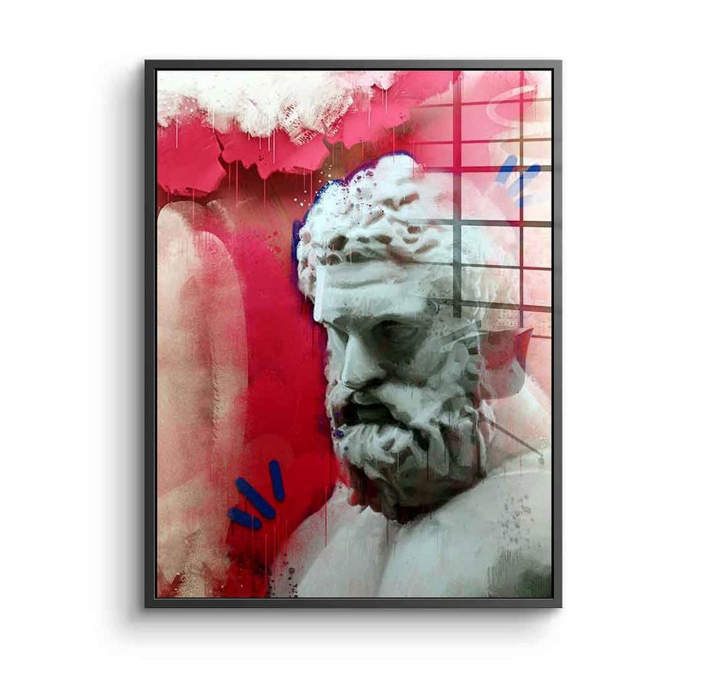 DOTCOMCANVAS® Acrylglasbild Modern-Hercules - Acrylglas, Acrylglasbild Modern-Hercules Farnese Skulptur von Glykon von Athen von DOTCOMCANVAS®