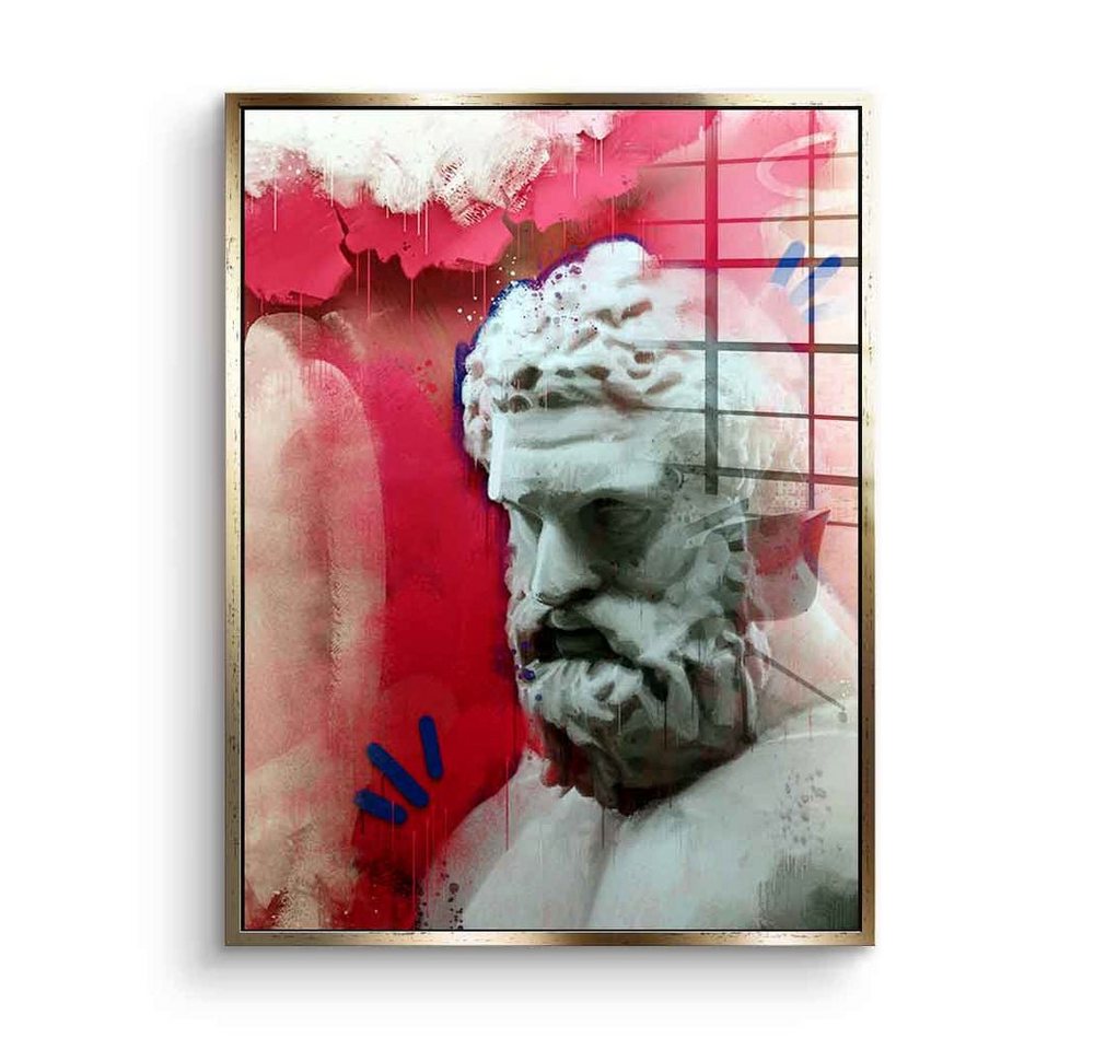 DOTCOMCANVAS® Acrylglasbild Modern-Hercules - Acrylglas, Acrylglasbild Modern-Hercules Farnese Skulptur von Glykon von Athen von DOTCOMCANVAS®