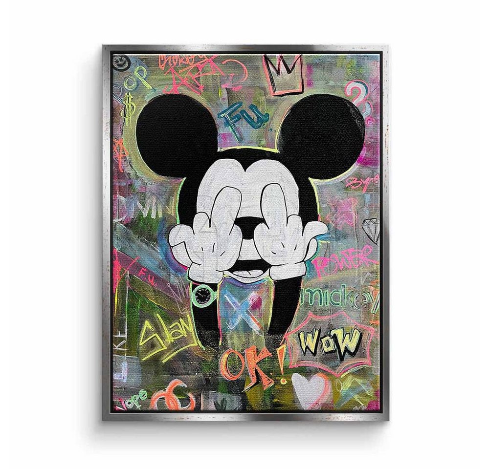 DOTCOMCANVAS® Leinwandbild, Premium Motivationsbild - Peekafu K - designed by Ronja Ojala von DOTCOMCANVAS®
