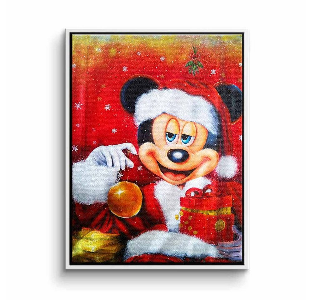 DOTCOMCANVAS® Leinwandbild, Premium Motivationsbild - Rich Christmas - designed by Pamelyi von DOTCOMCANVAS®