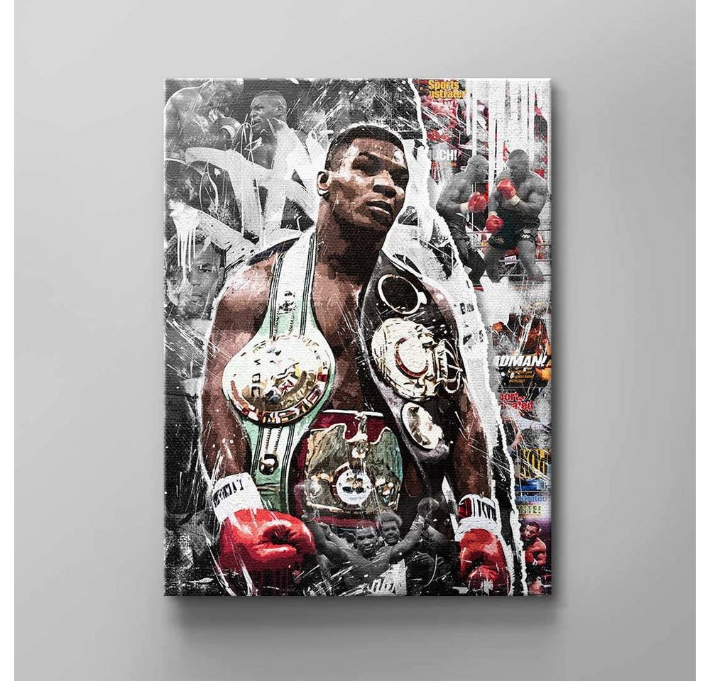 DOTCOMCANVAS® Leinwandbild, Premium Wandbild - The Fighter von DOTCOMCANVAS®