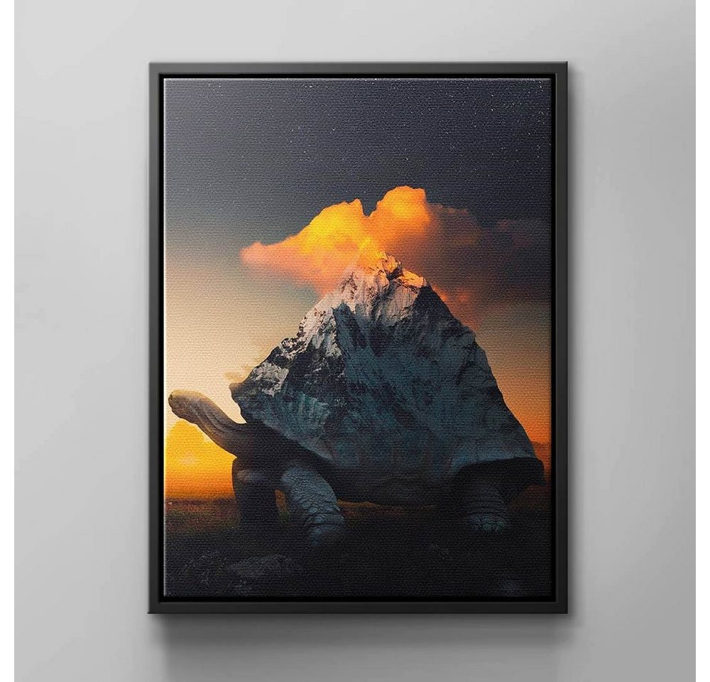 DOTCOMCANVAS® Leinwandbild, Wandbild für Bitcoin & Crypto Fans von DOTCOM CANVAS von DOTCOMCANVAS®