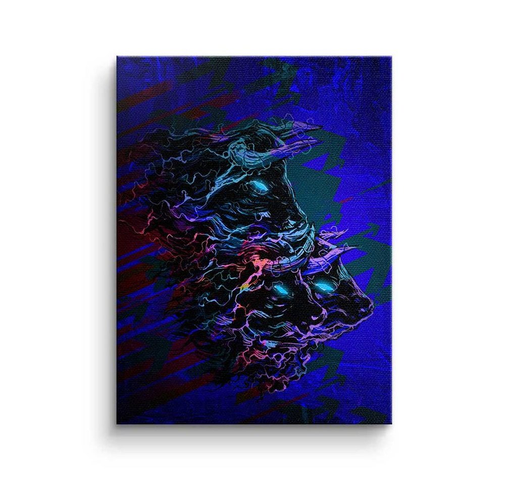 DOTCOMCANVAS® Leinwandbild Agressive Trade, Premium Leinwandbild - Motivation - Agressive Trade - Börse - Mindset von DOTCOMCANVAS®
