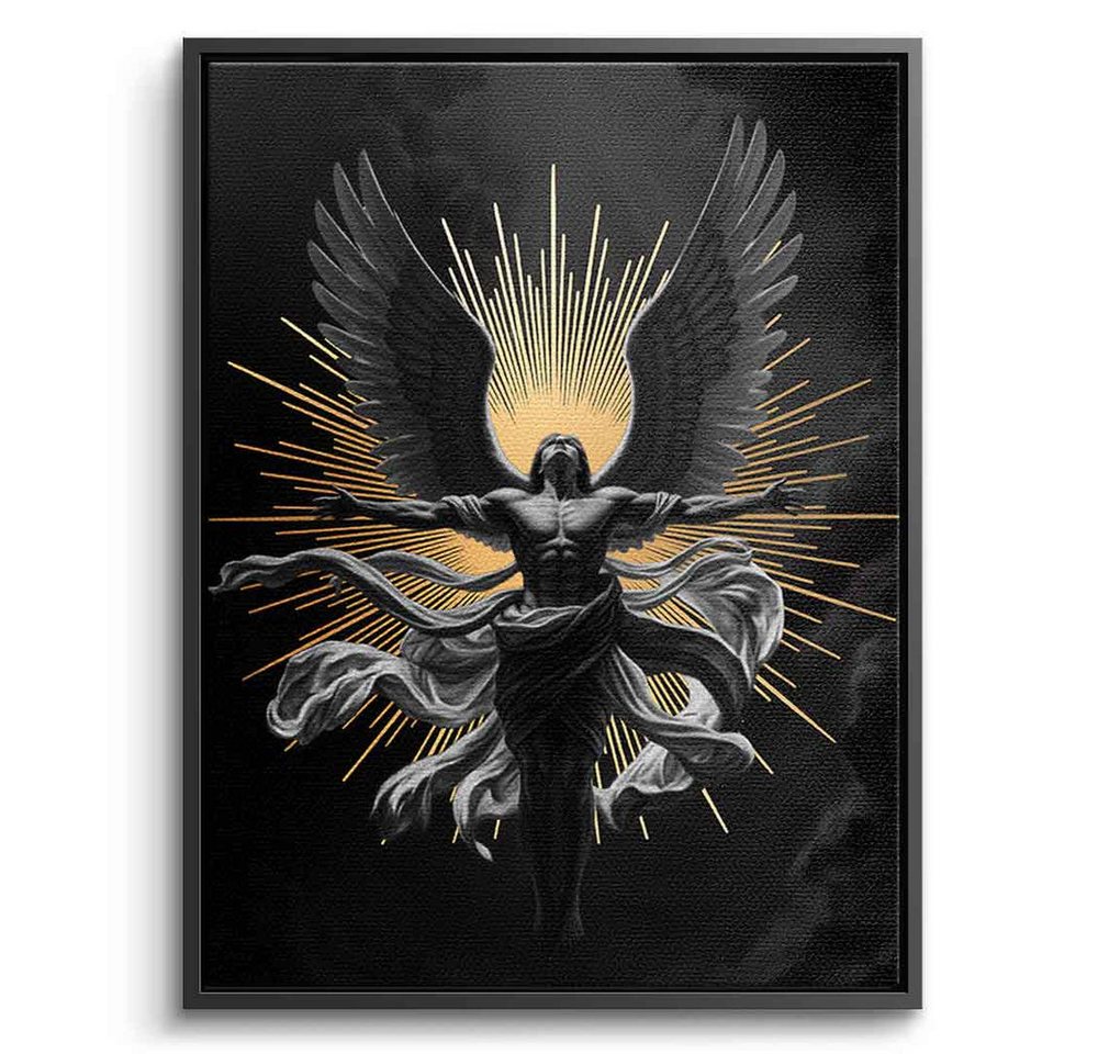 DOTCOMCANVAS® Leinwandbild Angel of Radiance, Leinwandbild Angel of Radiance Wandbild Kunstdruck von DOTCOMCANVAS®