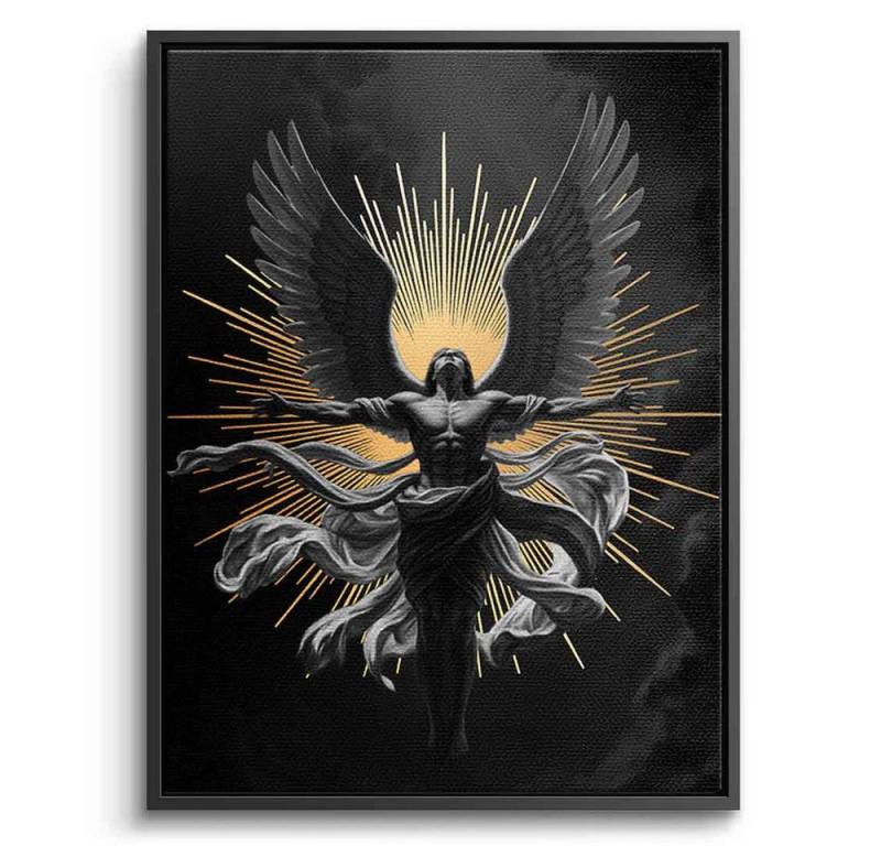 DOTCOMCANVAS® Leinwandbild Angel of Radiance, Leinwandbild Angel of Radiance Wandbild Kunstdruck von DOTCOMCANVAS®
