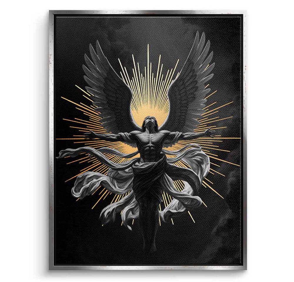 DOTCOMCANVAS® Leinwandbild Angel of Radiance, Leinwandbild Angel of Radiance Wandbild Kunstdruck von DOTCOMCANVAS®