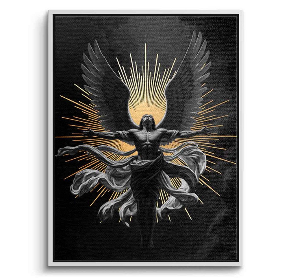 DOTCOMCANVAS® Leinwandbild Angel of Radiance, Leinwandbild Angel of Radiance Wandbild Kunstdruck von DOTCOMCANVAS®
