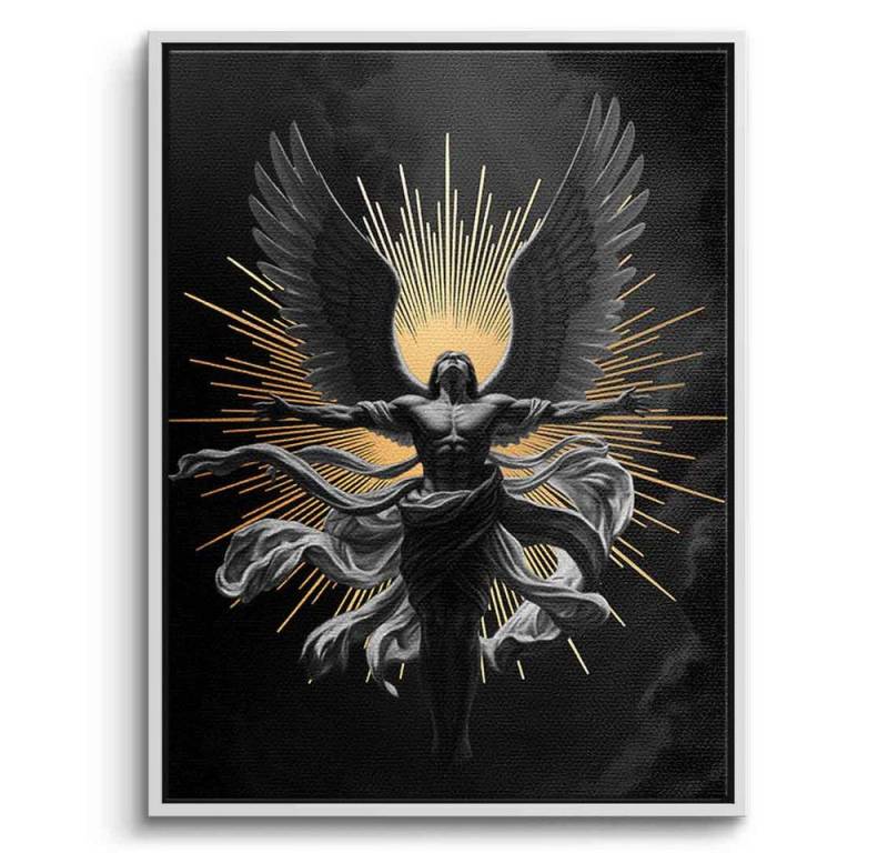 DOTCOMCANVAS® Leinwandbild Angel of Radiance, Leinwandbild Angel of Radiance Wandbild Kunstdruck von DOTCOMCANVAS®