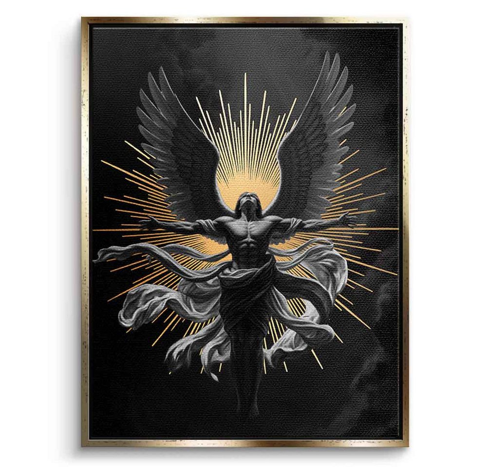 DOTCOMCANVAS® Leinwandbild Angel of Radiance, Leinwandbild Angel of Radiance Wandbild Kunstdruck von DOTCOMCANVAS®