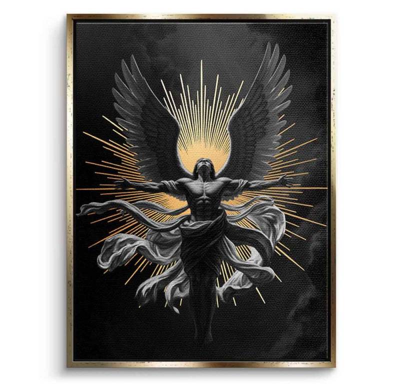 DOTCOMCANVAS® Leinwandbild Angel of Radiance, Leinwandbild Angel of Radiance Wandbild Kunstdruck von DOTCOMCANVAS®