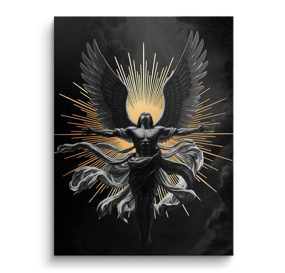 DOTCOMCANVAS® Leinwandbild Angel of Radiance, Leinwandbild Angel of Radiance Wandbild Kunstdruck von DOTCOMCANVAS®
