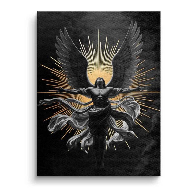 DOTCOMCANVAS® Leinwandbild Angel of Radiance, Leinwandbild Angel of Radiance Wandbild Kunstdruck von DOTCOMCANVAS®