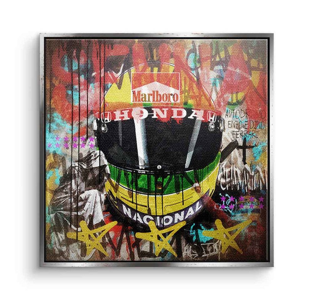 DOTCOMCANVAS® Leinwandbild Basquiai 3.0, Leinwandbild Basquiai 3.0 Pop Art Wandbild Kunstdruck von DOTCOMCANVAS®