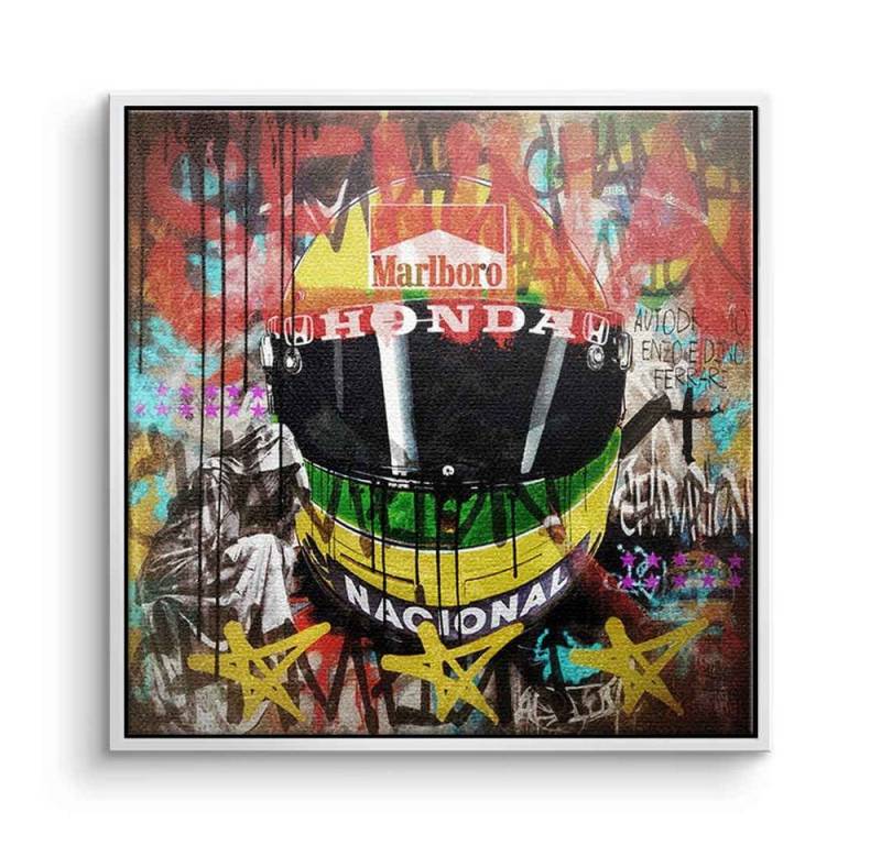 DOTCOMCANVAS® Leinwandbild Basquiai 3.0, Leinwandbild Basquiai 3.0 Pop Art Wandbild Kunstdruck von DOTCOMCANVAS®