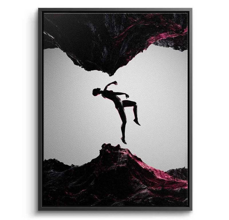 DOTCOMCANVAS® Leinwandbild Between Realms, Leinwandbild Between Realms Wandbild Kunstdruck von DOTCOMCANVAS®