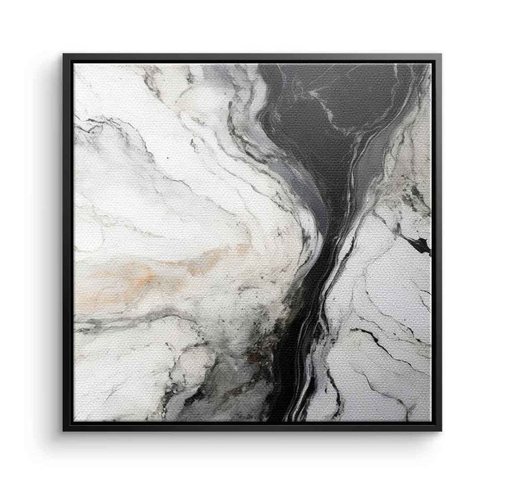 DOTCOMCANVAS® Leinwandbild Black Canyon, Poster black canyon abstrakt Kunstdruck Wandbild von DOTCOMCANVAS®