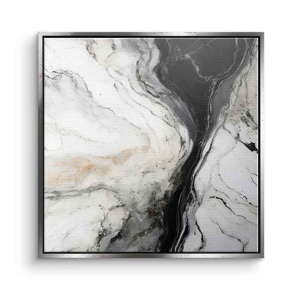 DOTCOMCANVAS® Leinwandbild Black Canyon, Poster black canyon abstrakt Kunstdruck Wandbild von DOTCOMCANVAS®