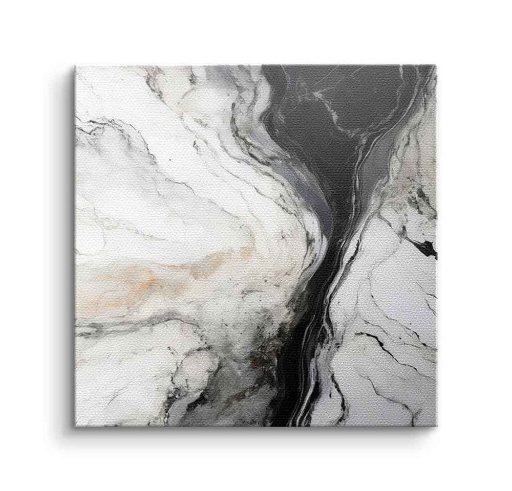 DOTCOMCANVAS® Leinwandbild Black Canyon, Poster black canyon abstrakt Kunstdruck Wandbild von DOTCOMCANVAS®