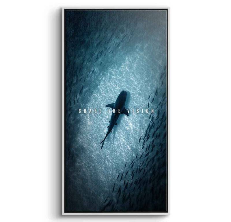 DOTCOMCANVAS® Leinwandbild CHASE THE VISION, Leinwandbild CHASE THE VISION Natur und Tiere Wandbild Kunstdruck von DOTCOMCANVAS®