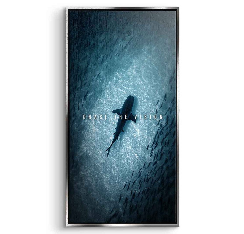 DOTCOMCANVAS® Leinwandbild CHASE THE VISION, Leinwandbild CHASE THE VISION Natur und Tiere Wandbild Kunstdruck von DOTCOMCANVAS®