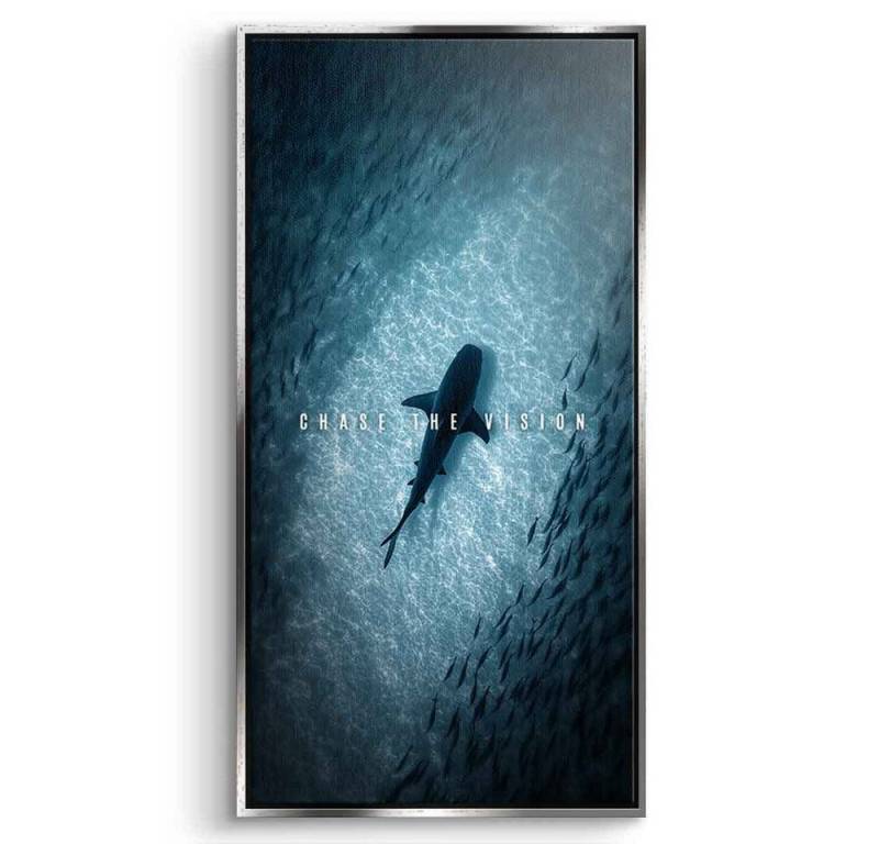 DOTCOMCANVAS® Leinwandbild CHASE THE VISION, Leinwandbild CHASE THE VISION Natur und Tiere Wandbild Kunstdruck von DOTCOMCANVAS®