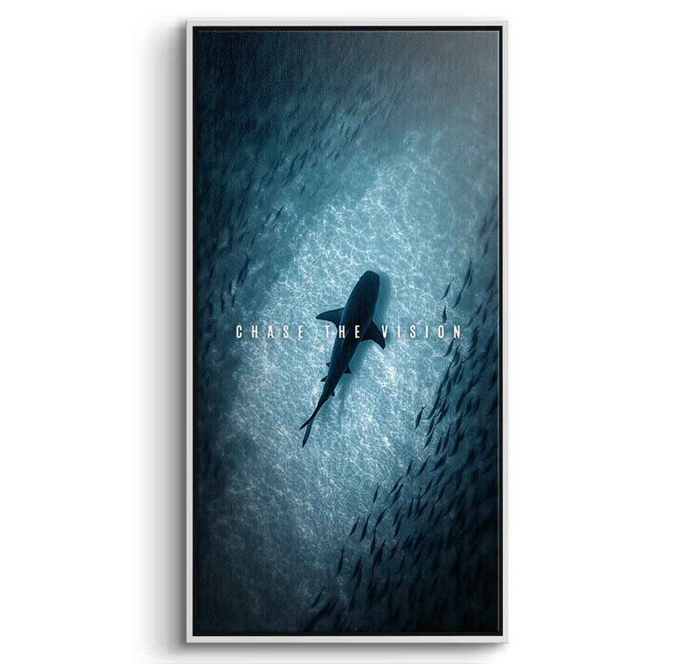 DOTCOMCANVAS® Leinwandbild CHASE THE VISION, Leinwandbild CHASE THE VISION Natur und Tiere Wandbild Kunstdruck von DOTCOMCANVAS®