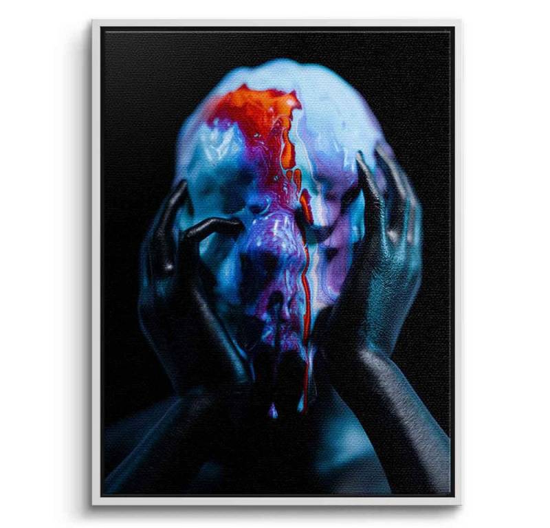 DOTCOMCANVAS® Leinwandbild Dissolution of Self, Leinwandbild Dissolution of Self Wandbild Kunstdruck von DOTCOMCANVAS®