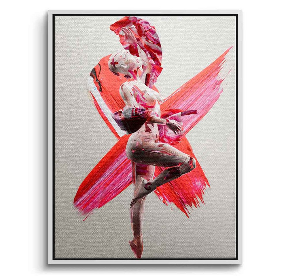 DOTCOMCANVAS® Leinwandbild Eruption of Elegance, Leinwandbild Eruption of Elegance Wandbild Kunstdruck von DOTCOMCANVAS®
