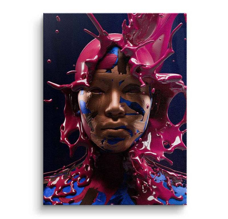 DOTCOMCANVAS® Leinwandbild Fluid Metamorphosis, Leinwandbild Fluid Metamorphosis Wandbild Kunstdruck von DOTCOMCANVAS®
