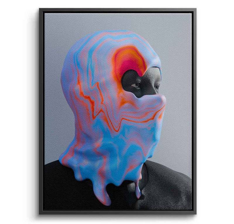 DOTCOMCANVAS® Leinwandbild Identity in Motion, Leinwandbild Identity in Motion Wandbild Kunstdruck von DOTCOMCANVAS®