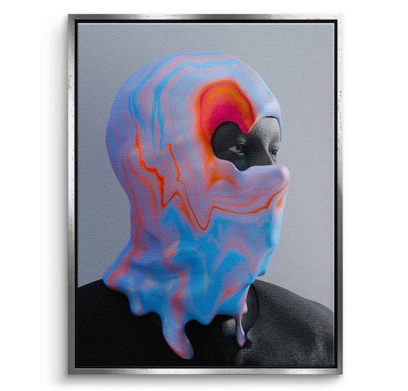 DOTCOMCANVAS® Leinwandbild Identity in Motion, Leinwandbild Identity in Motion Wandbild Kunstdruck von DOTCOMCANVAS®