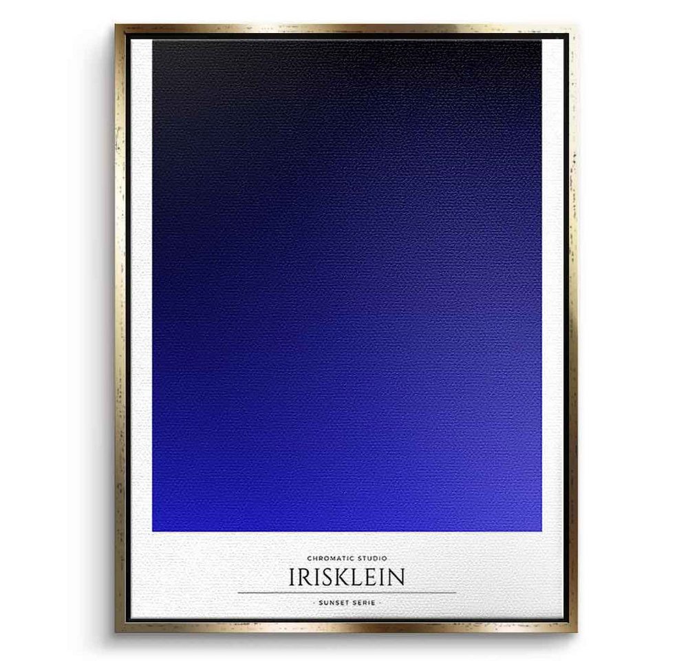 DOTCOMCANVAS® Leinwandbild Irisklein, Leinwandbild Irisklein Kunstdruck Wandbild von DOTCOMCANVAS®
