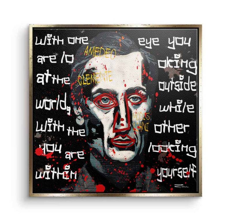 DOTCOMCANVAS® Leinwandbild Modil, Leinwandbild Modil Wandbild Kunstdruck von DOTCOMCANVAS®