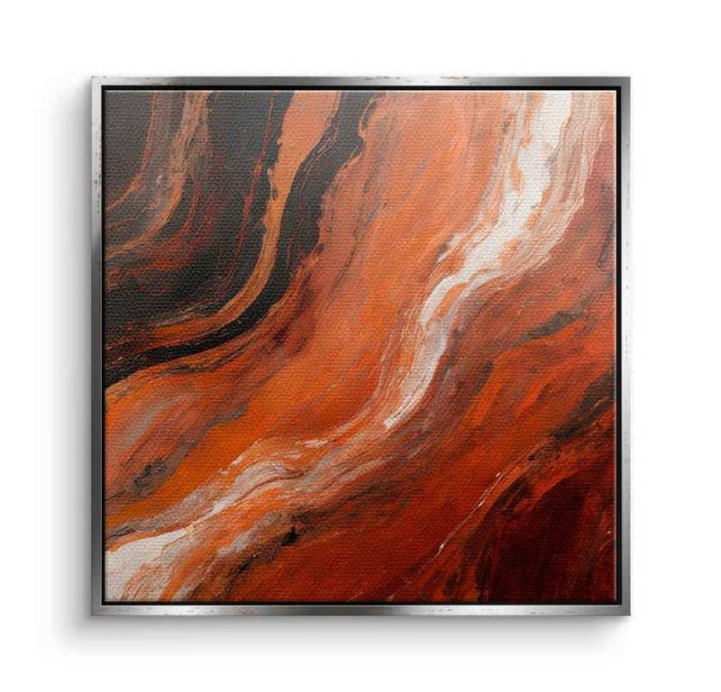 DOTCOMCANVAS® Leinwandbild Outer Worlds And Inner Space, Leinwandbild outer worlds and inner space abstrakt Kunstdruck Wandbild von DOTCOMCANVAS®