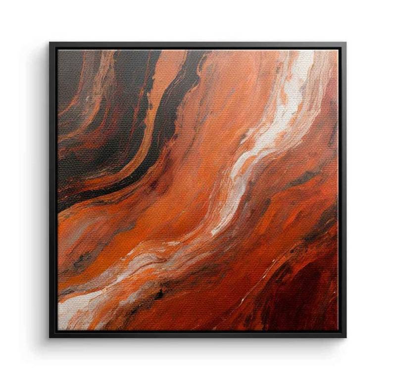 DOTCOMCANVAS® Leinwandbild Outer Worlds And Inner Space, Leinwandbild outer worlds and inner space abstrakt Kunstdruck Wandbild von DOTCOMCANVAS®