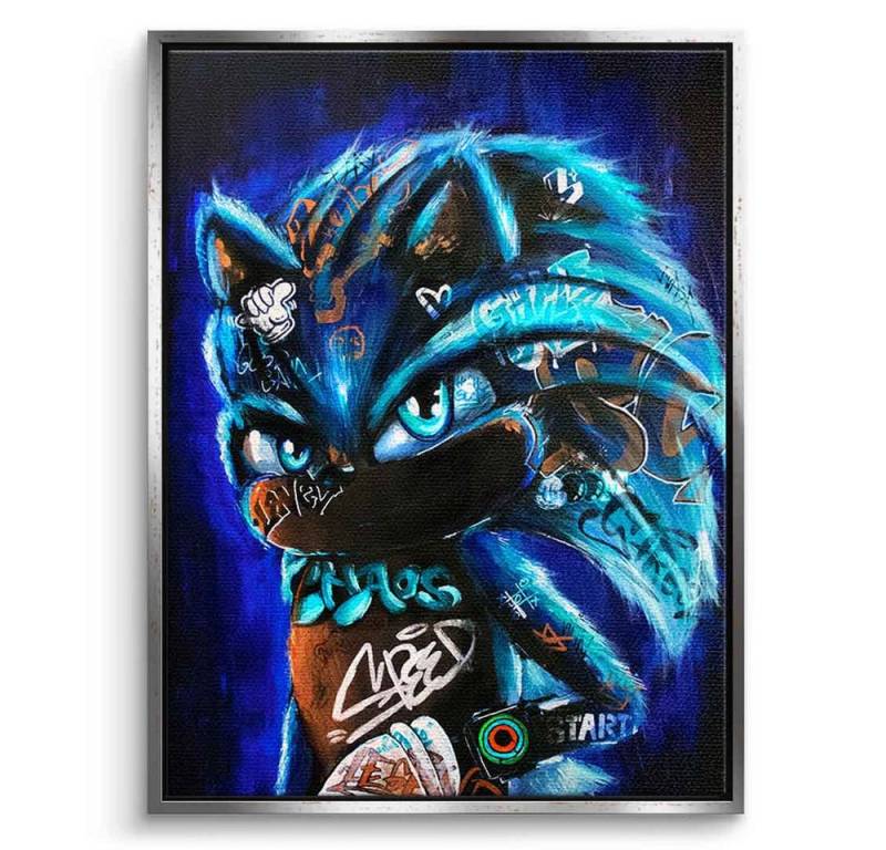 DOTCOMCANVAS® Leinwandbild Ring Runner, Leinwandbild Ring Runner Wandbild Kunstdruck von DOTCOMCANVAS®