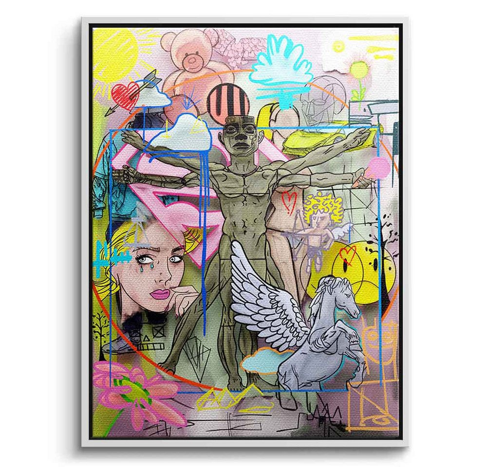 DOTCOMCANVAS® Leinwandbild Surreal Synthesis, Leinwandbild Surreal Synthesis Collage Wandbild Kunstdruck von DOTCOMCANVAS®
