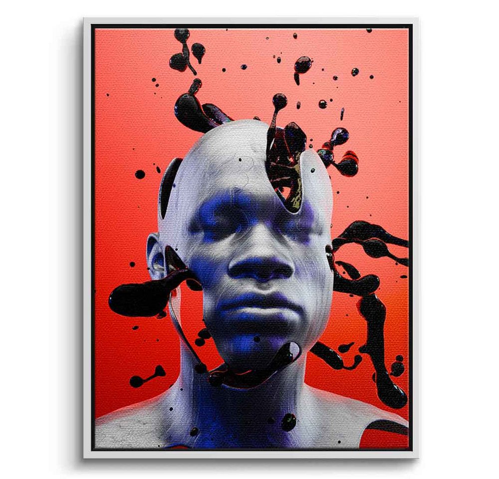 DOTCOMCANVAS® Leinwandbild The Birth of a Thought, Leinwandbild The Birth of a Thought Kunstdruck Wandbild von DOTCOMCANVAS®