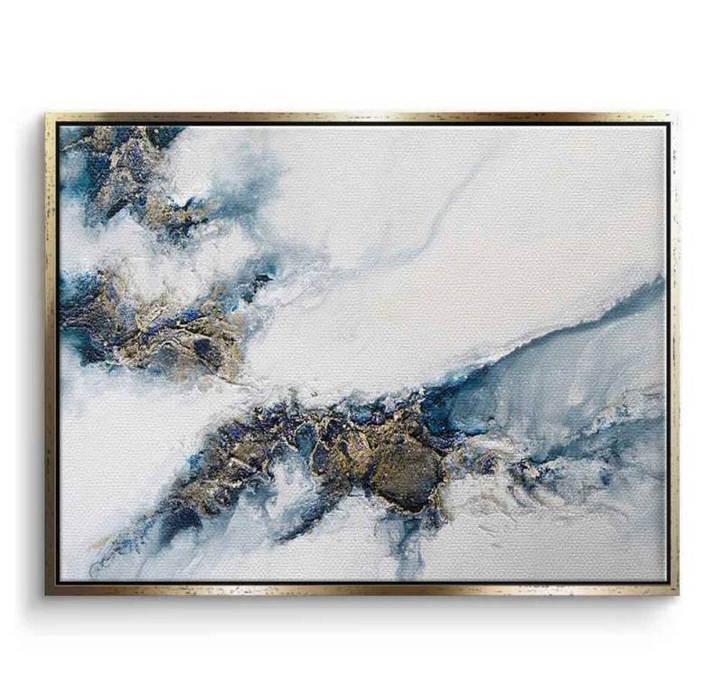 DOTCOMCANVAS® Leinwandbild Transending, Leinwndbild Transending abstrakt Wandbild Kunstdruck von DOTCOMCANVAS®