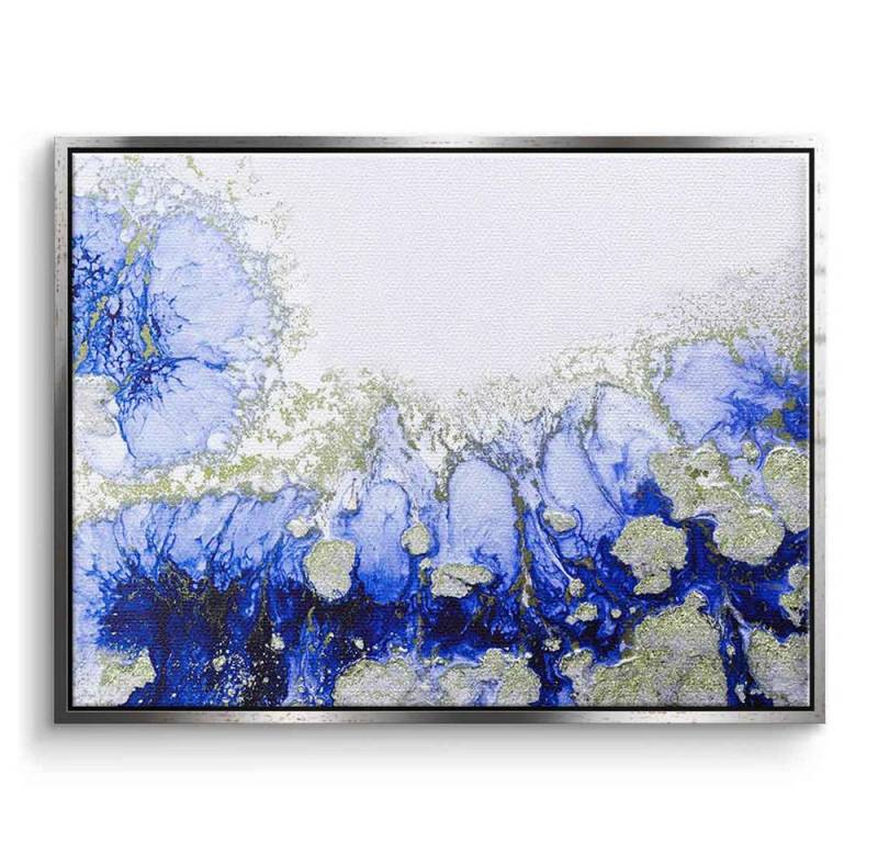 DOTCOMCANVAS® Leinwandbild Treasure Reef, Poster Transending abstrakt Wandbild Kunstdruck von DOTCOMCANVAS®